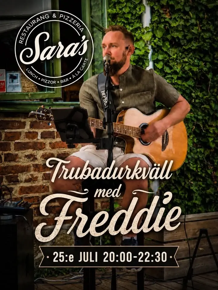 Trubadurkväll på Sara’s