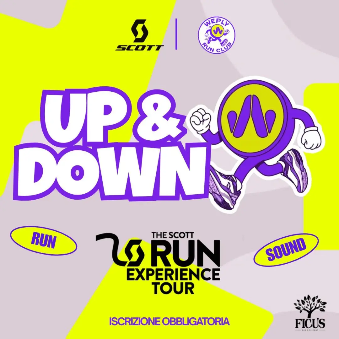 UP & DOWN - WEPLY X SCOTT 🏃🏻🏃🏼‍♀️