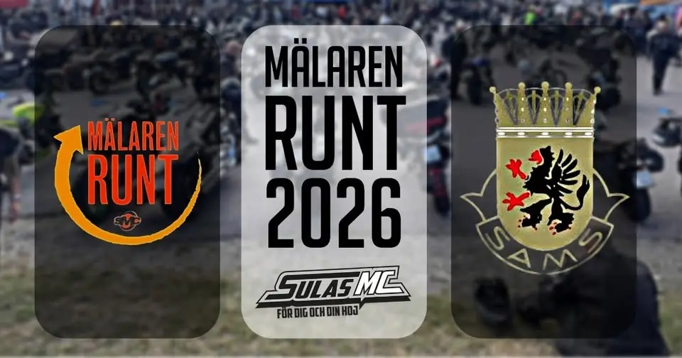 Mälaren Runt 2026 - Sulas MC - SAMS