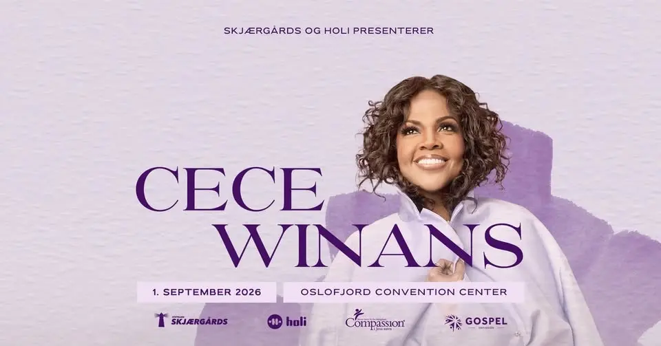 CeCe Winans kommer til Norge!