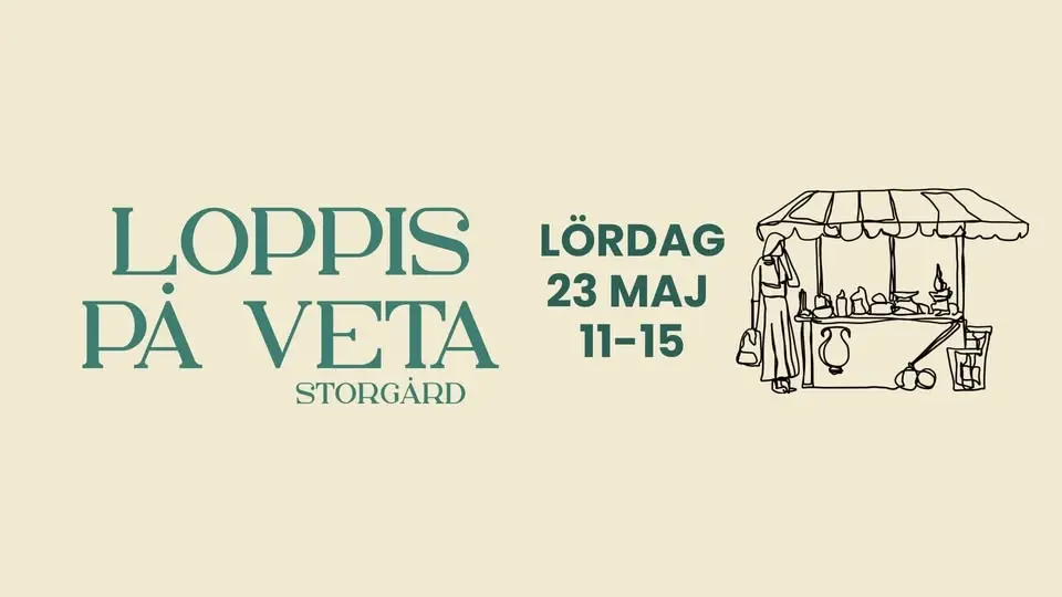 Loppis & fynd på Veta Storgård