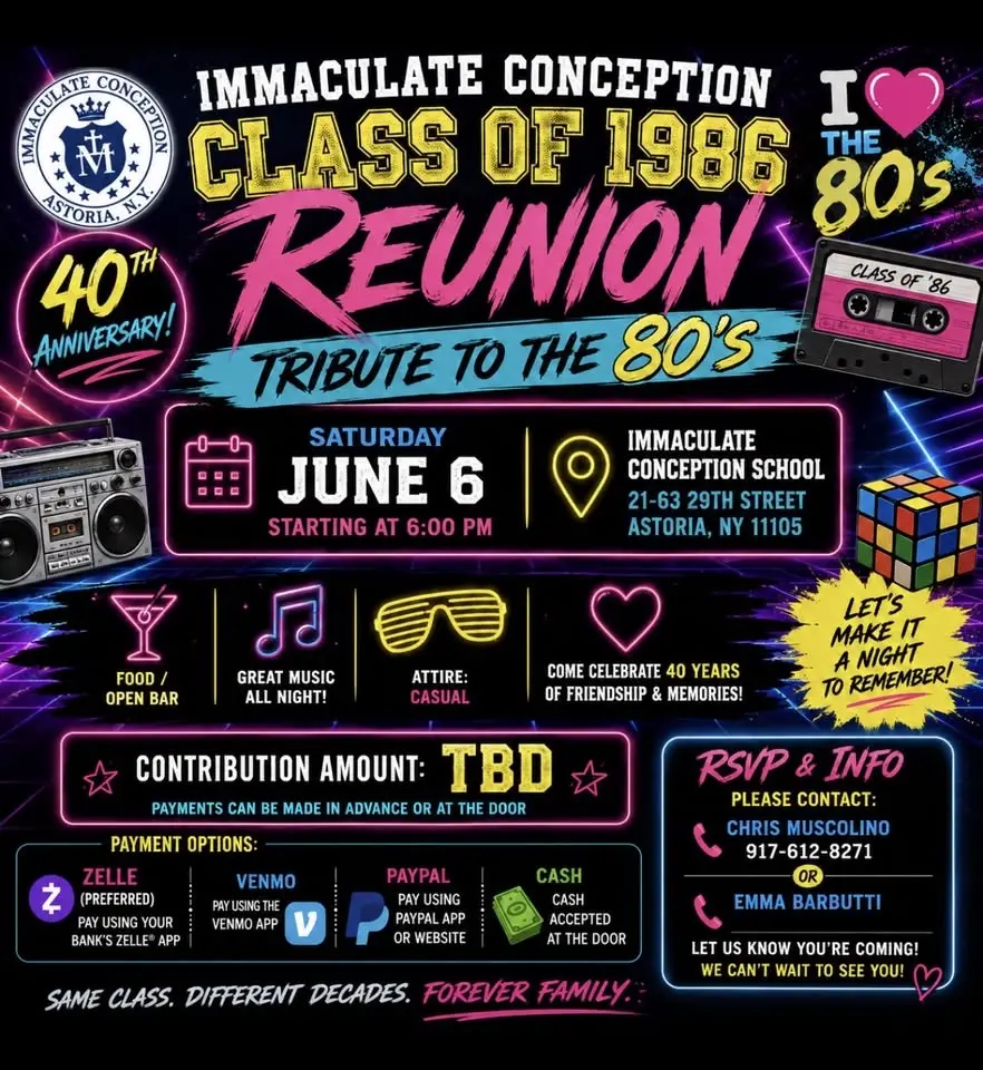 Immac 40th Anniversary Reunion