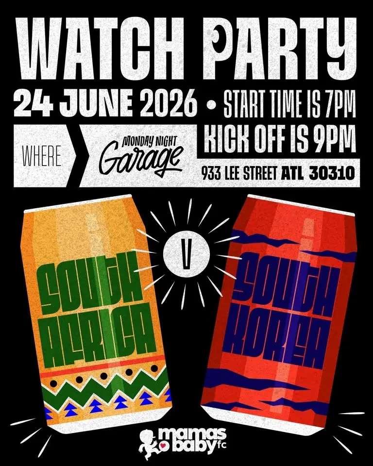 South Africa v South Korea Watch Party