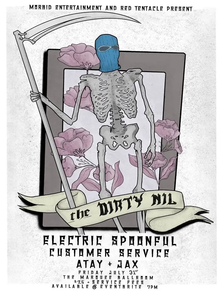 The Dirty Nil w/ Electric Spoonful, Customer Service, Atay & Jax
