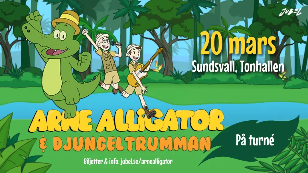 Arne Alligator | Sundsvall | 20 mars 2027
