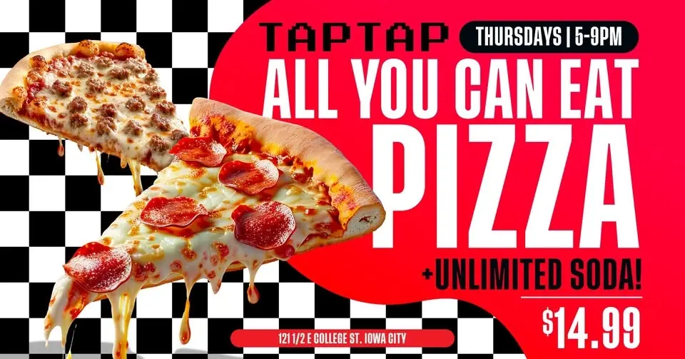 🍕ALL YOU CAN EAT PIZZA🍕