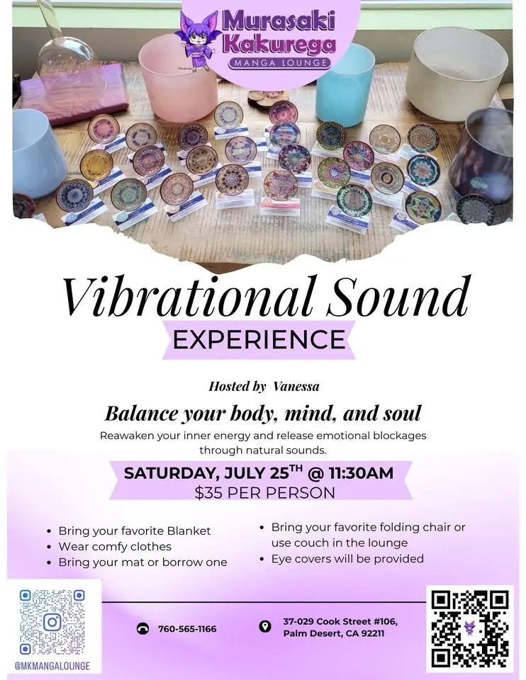 Vibrational Sound Experience w/ Vanessa Johnson @desertbodywork