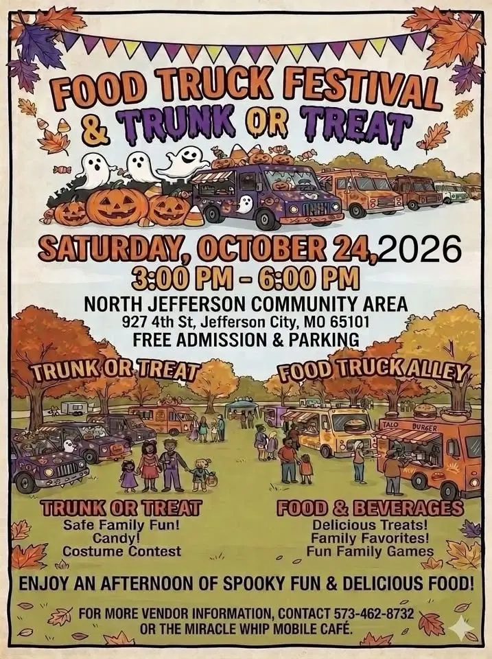 JCMO 1st annual food truck festival!!  / TRUNK OR TREAT!! 