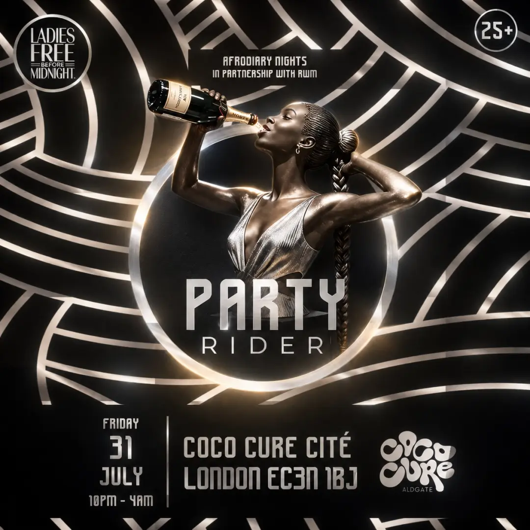 AfroDiary Nights - Party Rider - Afrobeats & Amapiano