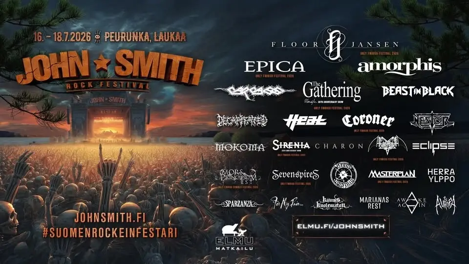 ELMU matka - John Smith Rock Festival 2026