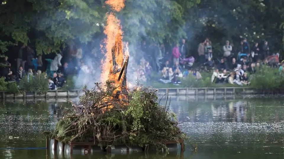 Sankt Hans Barbecue in Lyngby