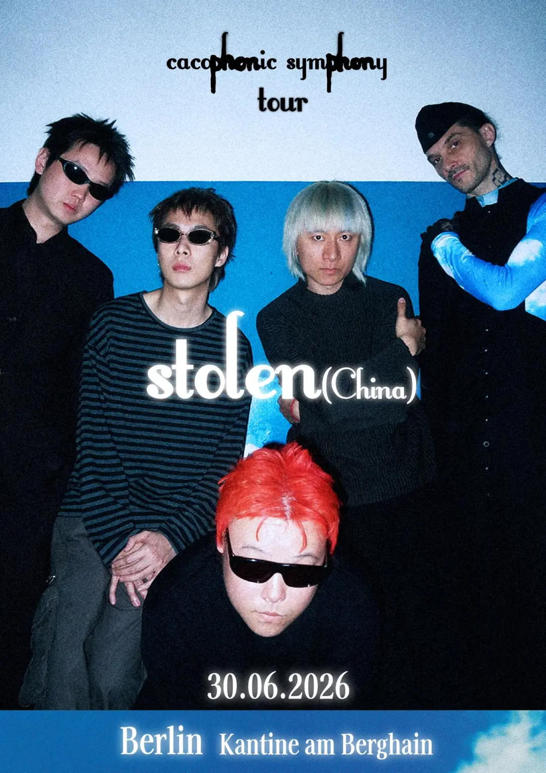 STOLEN (electro-rock/China) + LAGERREGAL (live techno/Berlin) + DJ Chris Imler