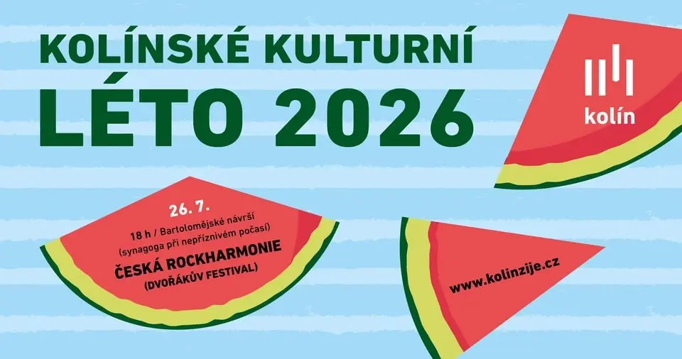Kolínské kulturní léto - ČESKÁ ROCKHARMONIE  (DVOŘÁKŮV FESTIVAL)