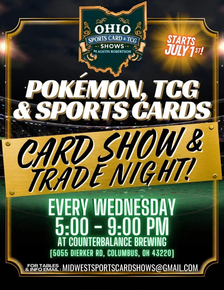 WEEKLY CARD SHOW - Pokemon, TCG, Sports Cards & More!!
