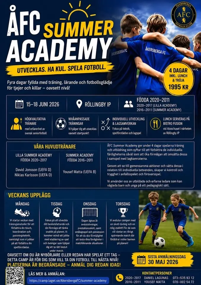 ÅFC Summer Academy