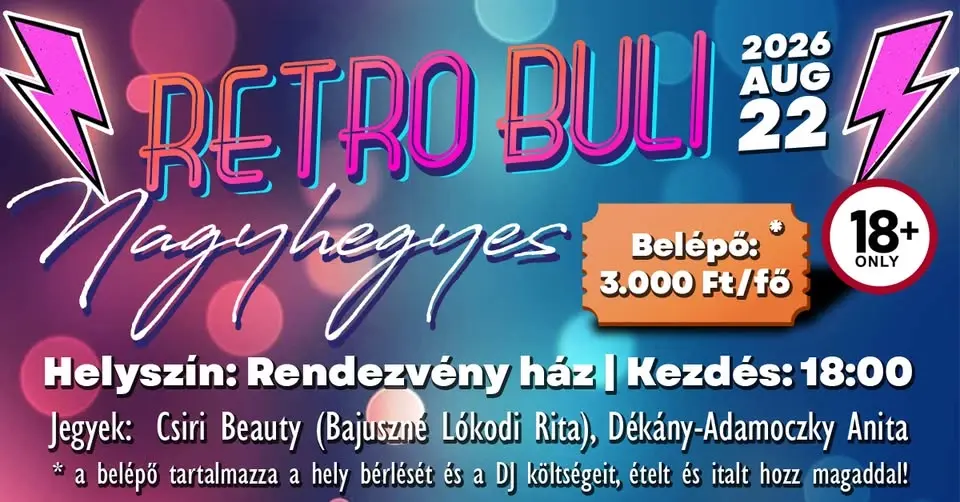 Retro buli - Nagyhegyes