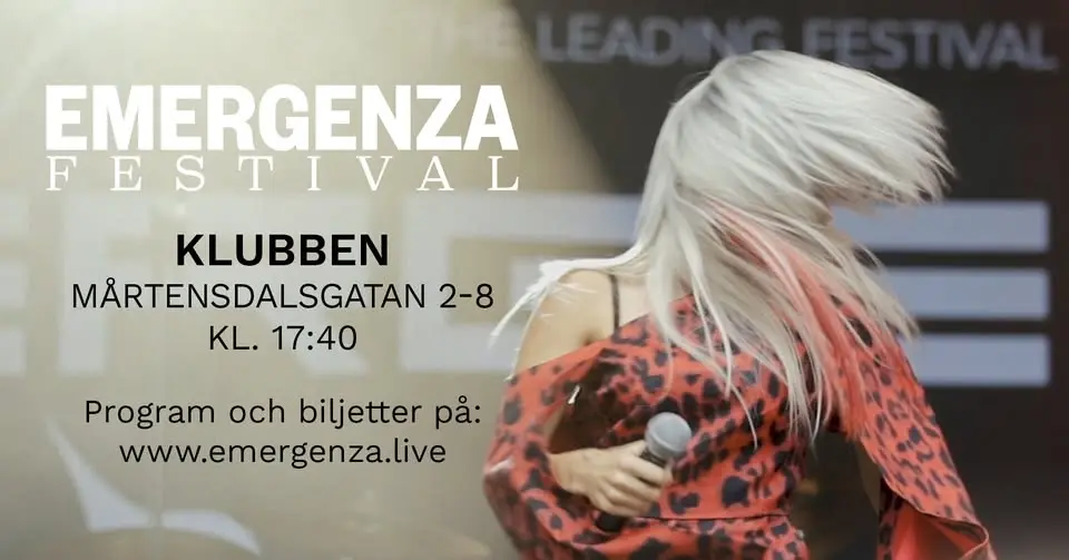 EMERGENZA FESTIVAL SVERIGEFINAL 2026
