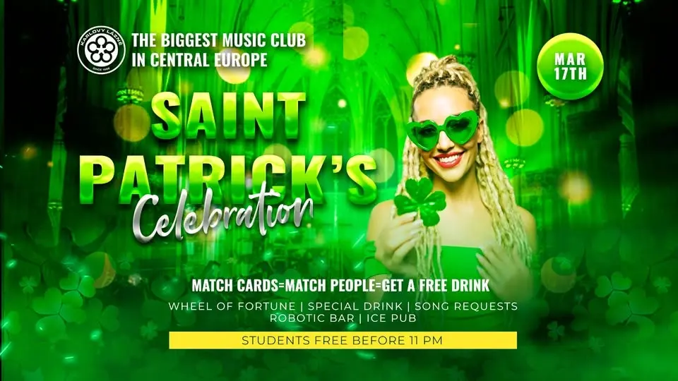 Saint Patrick’s Celebration at Karlovy Lázně 🍀