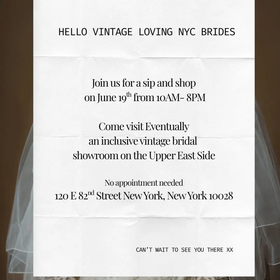 Sip & Shop Eventually Vintage