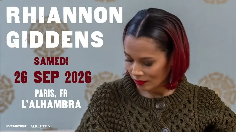 RHIANNON GIDDENS | Alhambra, Paris - 26 septembre 2026