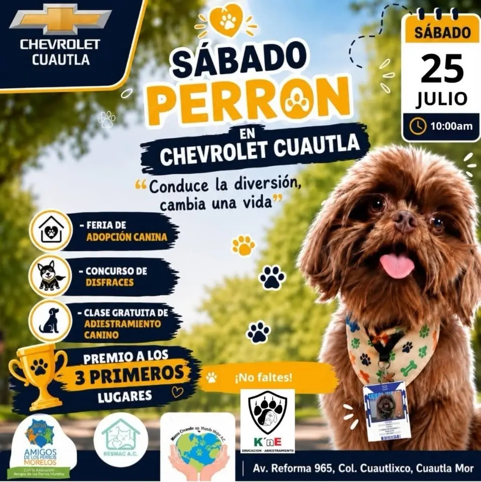 Sábado Perron en Chevrolet cuautla