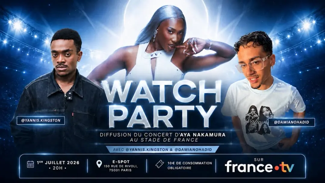 Watch Party Aya Nakamura Stade De France !