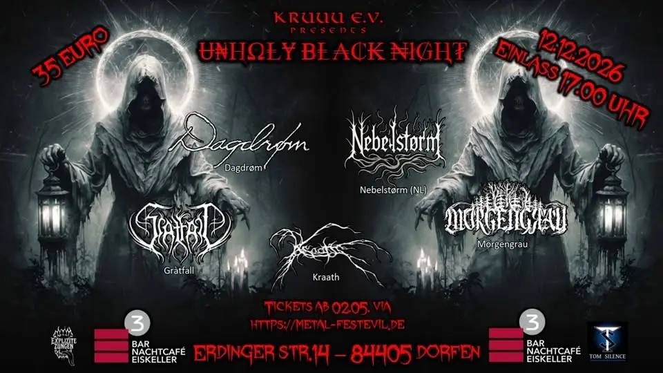 Unholy Black Night 2026