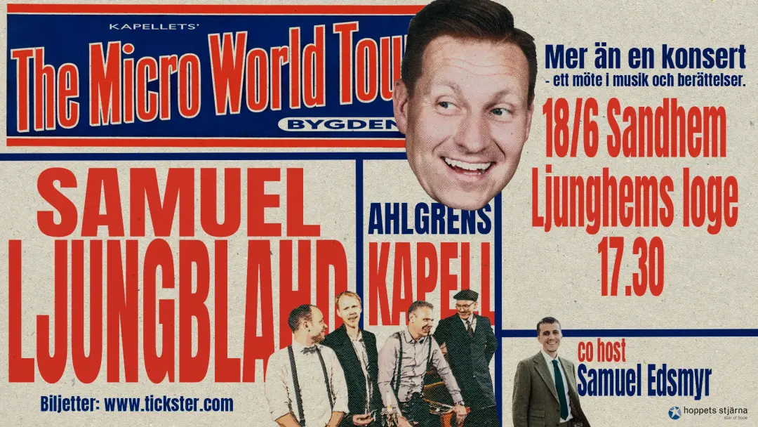 The Micro World Tour Ljunghems loge 17:30
