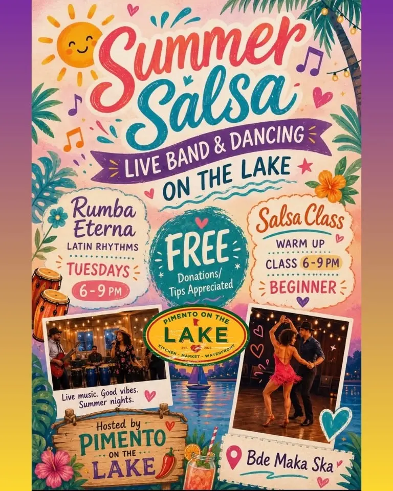 SUMMER SALSA ON THE LAKE!!!