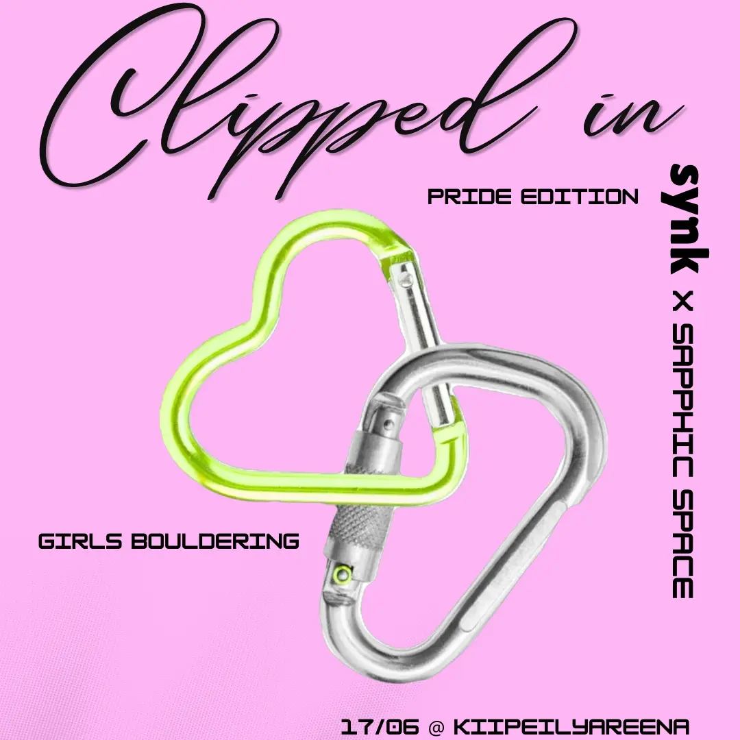 Clipped In: Girls Bouldering, Pride