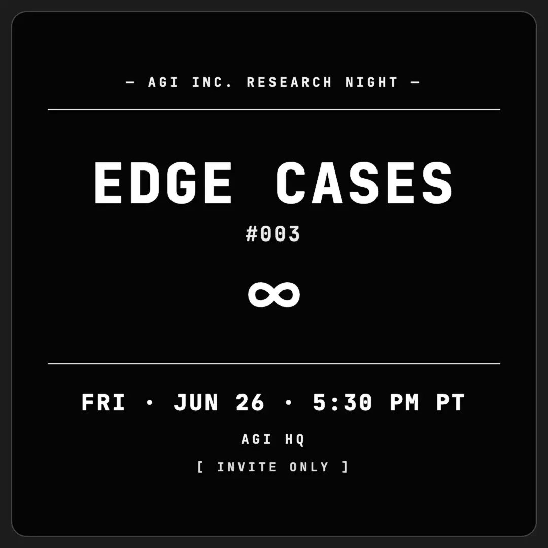 Edge Cases by AGI, Inc. #003 with Tom Bishop @ GLASS AI