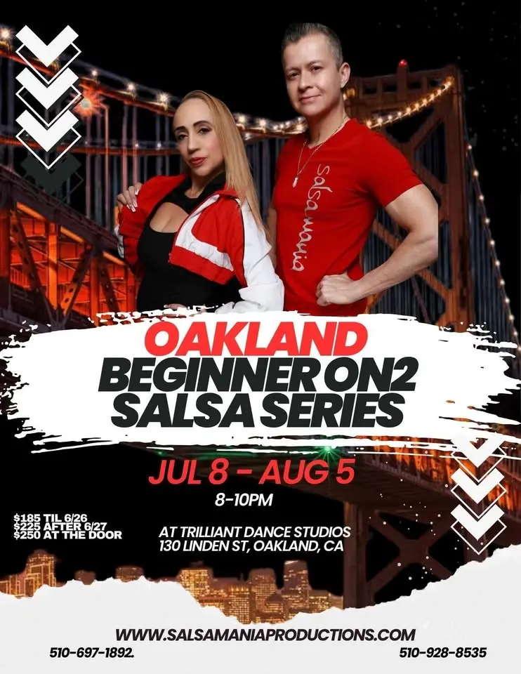 SUMMER Beginner Salsa On2 Salsa Series starts July 8th.... Price goes up 6/26 