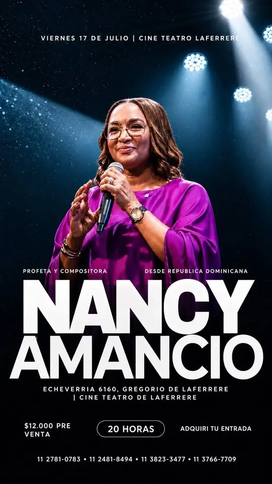 NANCY AMANCIO EN LAFERRERE!