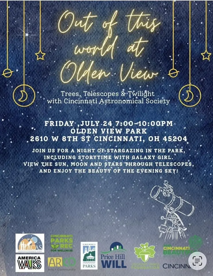 Out of this World at Olden View Park-Telescope Night