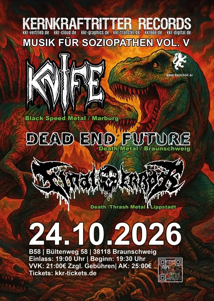 Musik für Soziopathen Vol. V - Knife / Final Error / Dead End Future