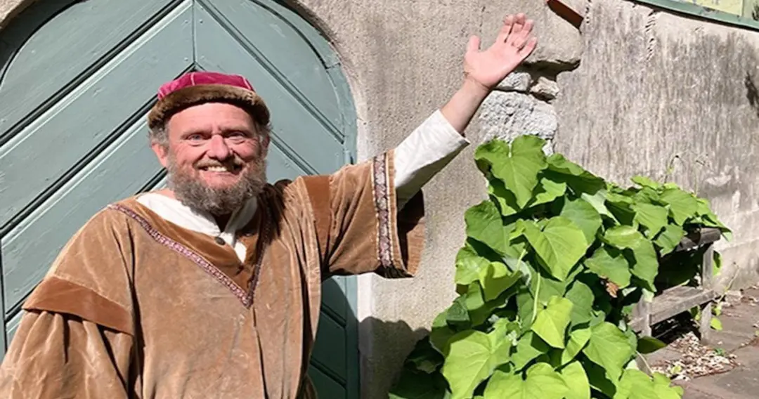 Visborgs slott - vandring med Gautmund Kremer