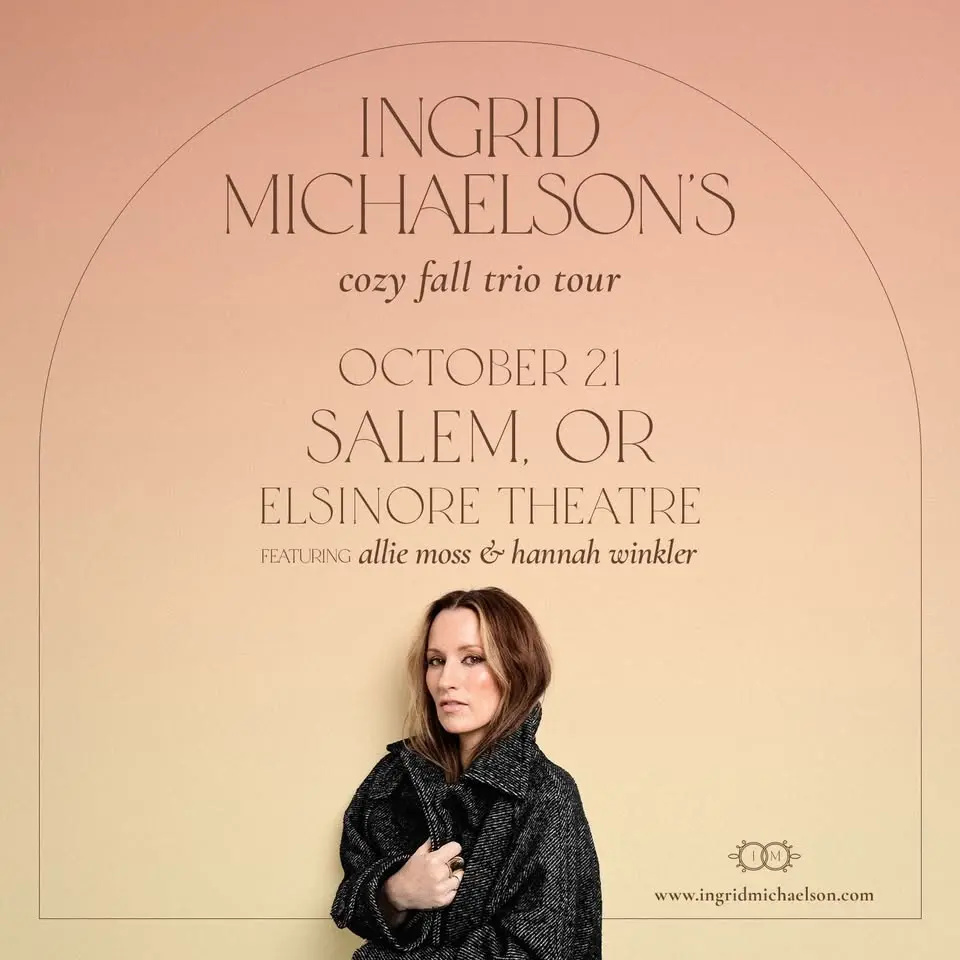 Ingrid Michaelson: Cozy Fall Trio Tour