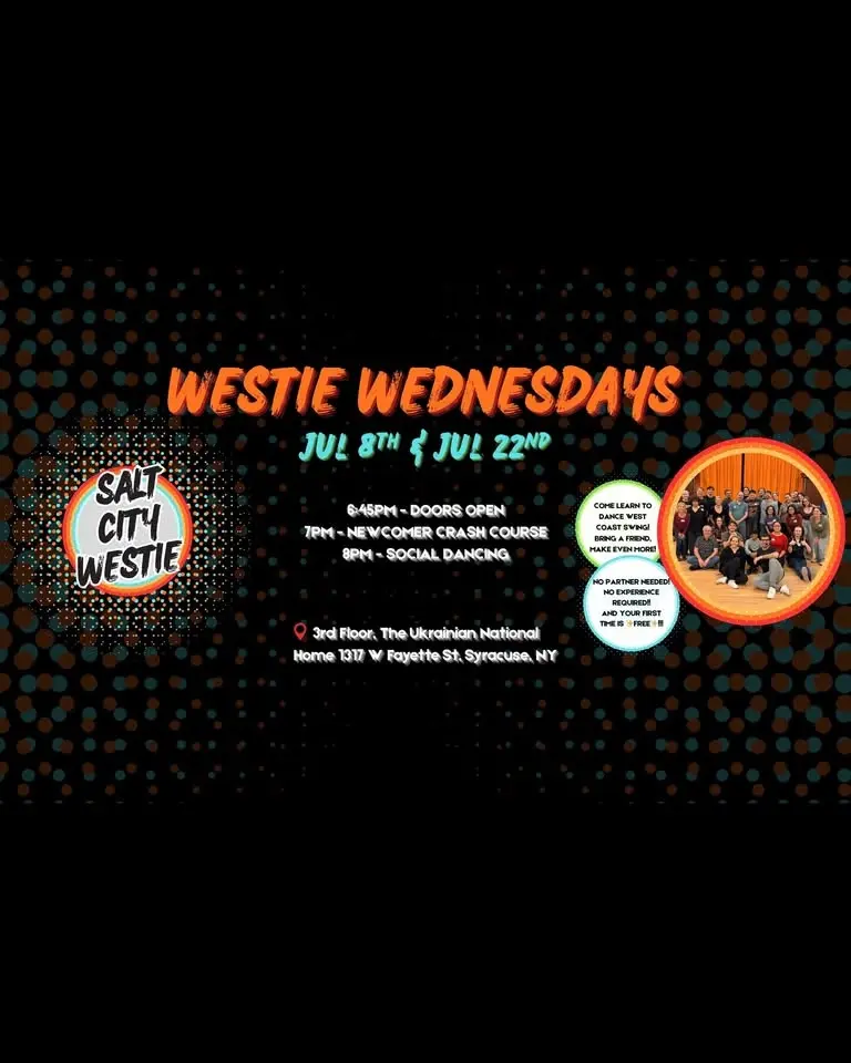 July Westie Wednesdays - West Coast Swing Lesson + Social Dance