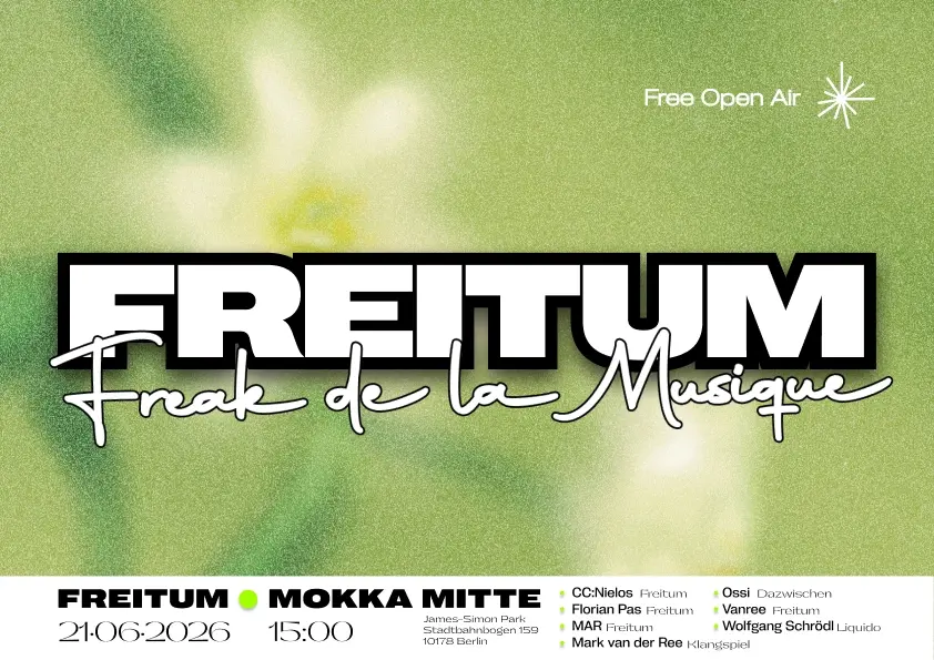 FREITUM: Freak De La Musique FREE Open Air