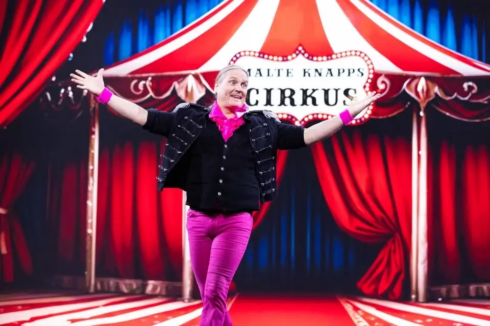 Cirkusskola med Malte Knapp i Sysslebäck