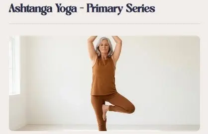 Ashtanga Yoga - Primary Series with Jessica Rigal 