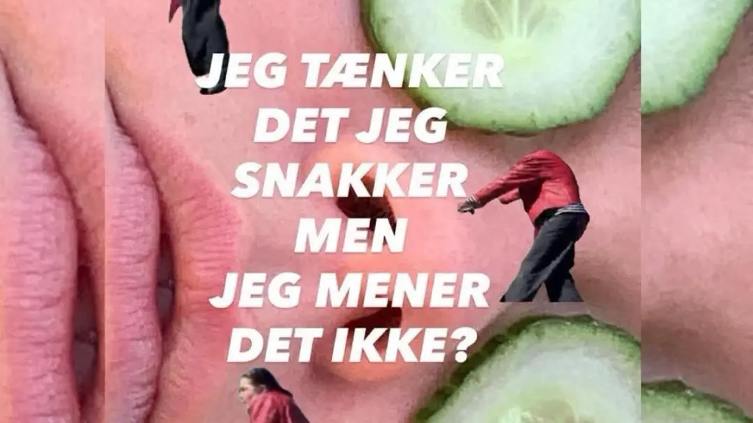 JEG TÆNKER DET JEG SNAKKER MED JEG MENER DET IKKE?