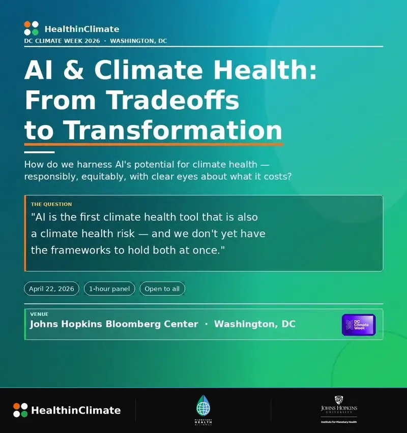 AI & Climate Health: From Tradeoffs to Transformations