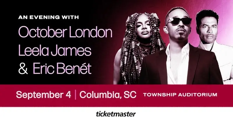 October London, Leela James & Eric Benet