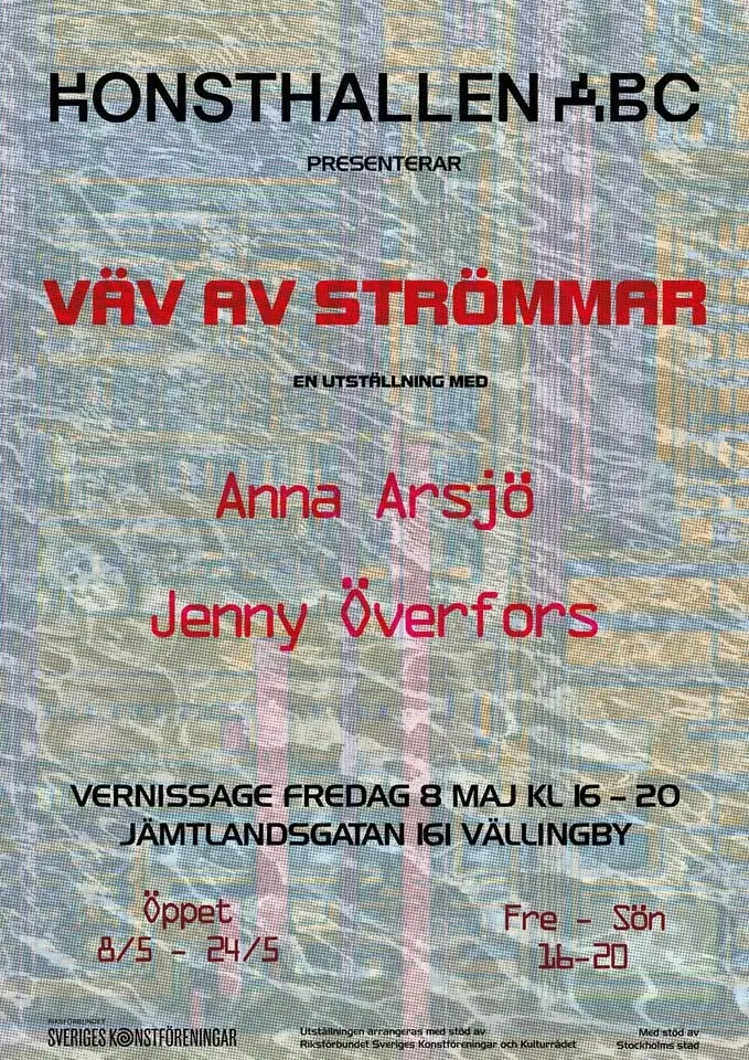 VERNISSAGE: Utställningen Väv av Strömmar