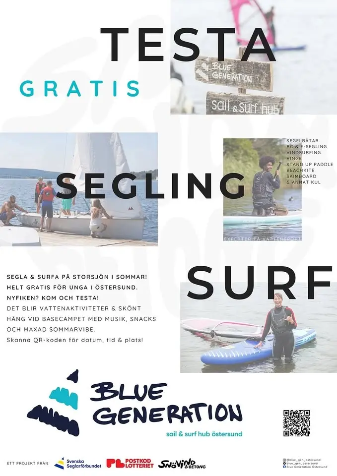 Blue Generation sail hub Östersund