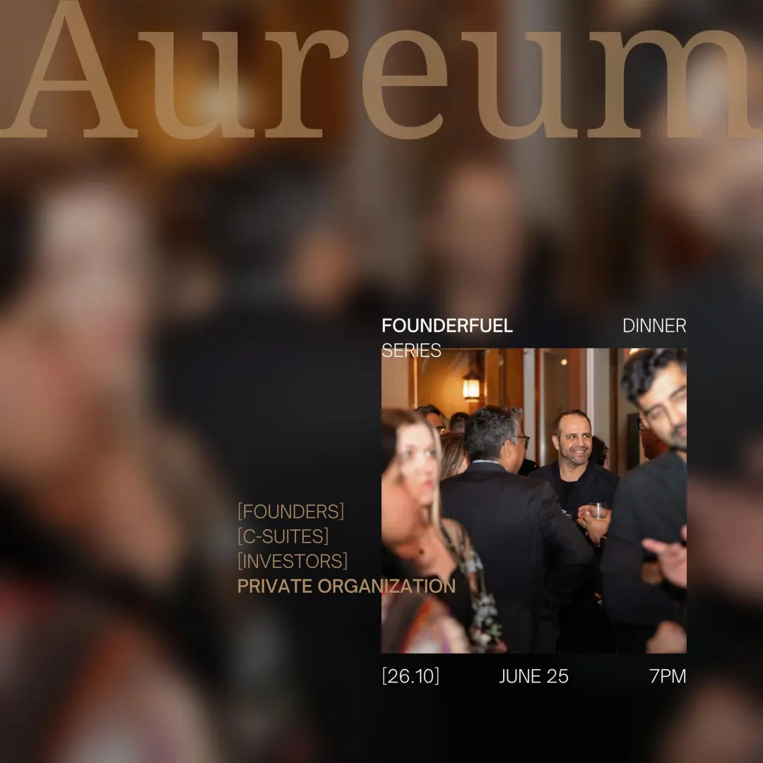 [26.10] FounderFuel Dinner Series