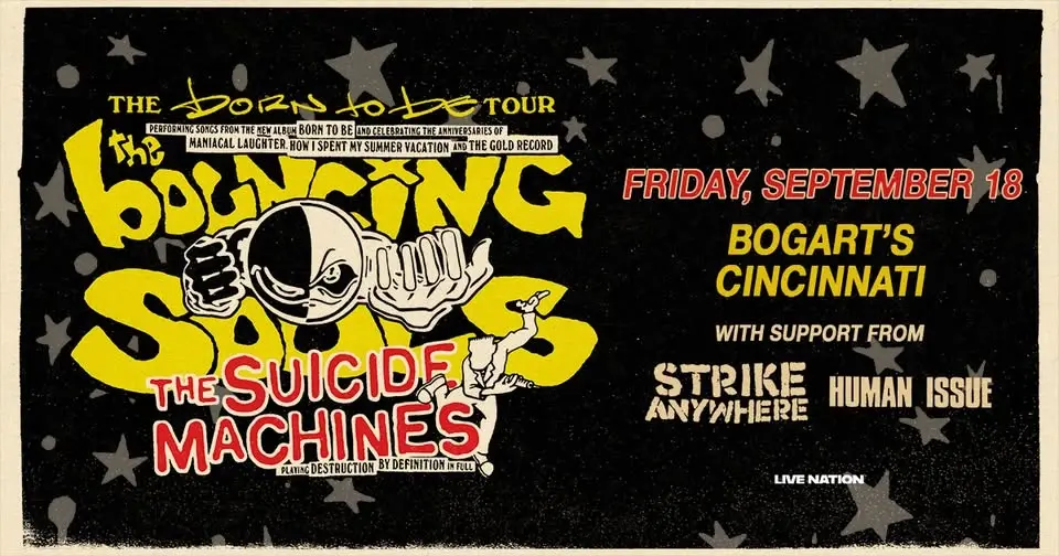 THE BOUNCING SOULS: Born To Be Tour with The Suicide Machines