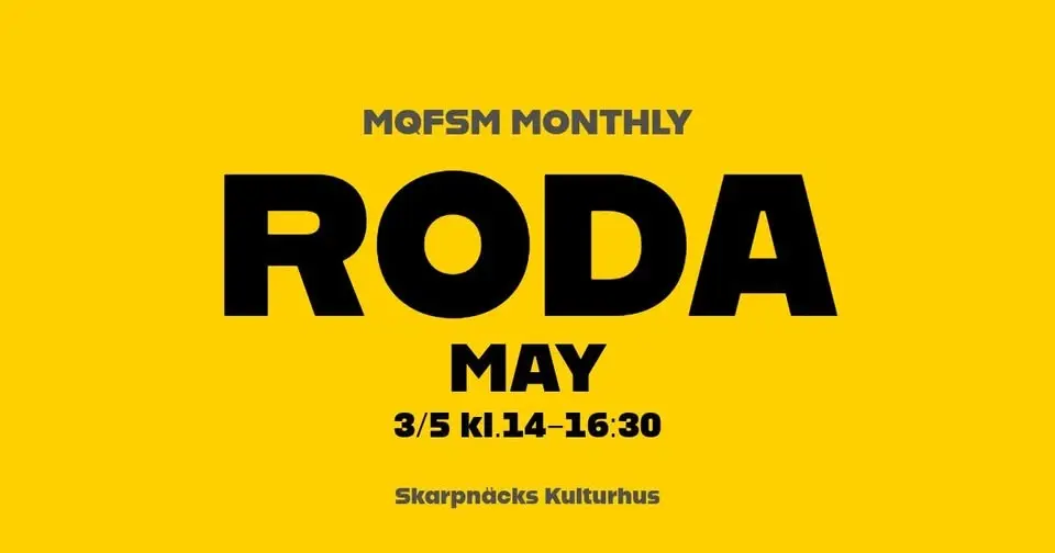 MQFSM Monthly Roda - May