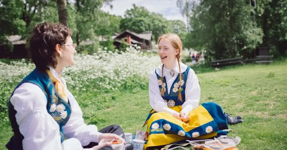 Nationaldagsfirande på Skansen